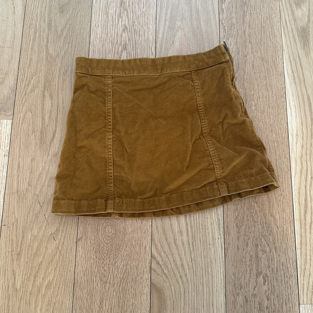Jcrew Crewcuts Tan/Brown Corduroy Mini Skirt